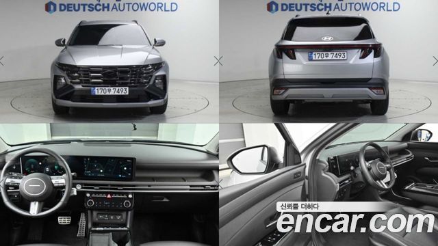 Hyundai Tucson New NX4 Gasoline 1.6 Turbo 2WD Inspiration - фото 0