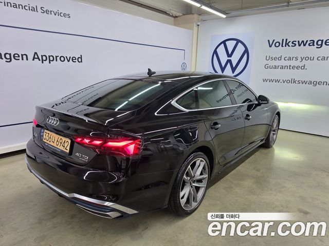 Audi A5 F5 40 TDI Quattro Premium Sportback - фото 1