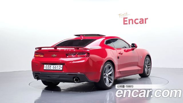 Chevrolet (GM Daewoo) Camaro All New SS 6.2 V8 Volcano Red - фото 1