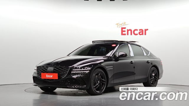 Genesis G80 RG3 Gasoline 2.5 Turbo AWD Black - фото 0